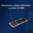 Raccourcis clavier Windows 11/10 : la liste complète