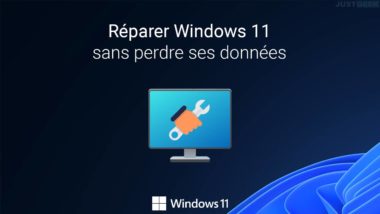 Réparer Windows 11 sans perdre ses données