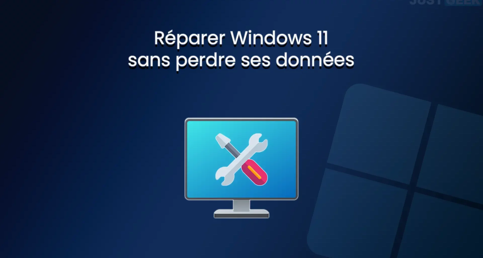 Réparer Windows 11 sans perdre ses données