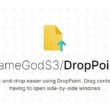 DropPoint est un logiciel gratuit qui facilite le glisser-déposer