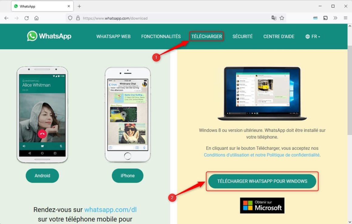 Comment utiliser WhatsApp sur votre PC