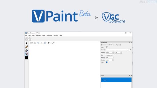 VPaint : logiciel de dessin vectoriel gratuit