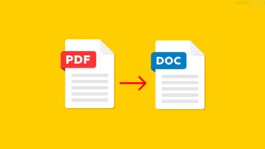 Convertir PDF en Word