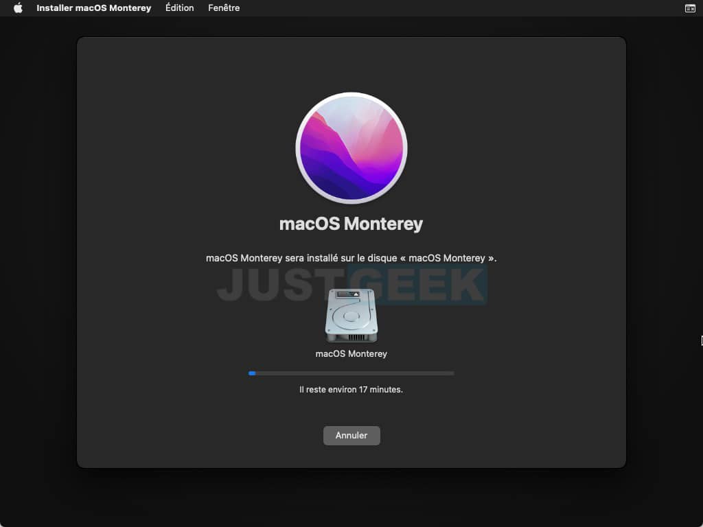 Installer macOS Monterey dans VMware sous Windows