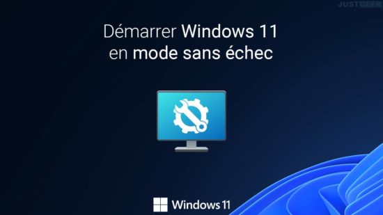 Mode sans échec Windows 11