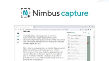 Nimbus capture : faire une capture d'écran facilement et rapidement