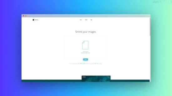 ShrinkMe : compresser une image en ligne