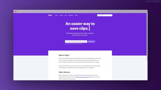 Télécharger un clip ou une vidéo Twitch avec Clipr