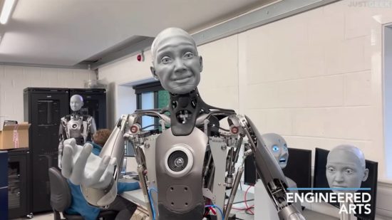 Ameca : un robot humanoïde