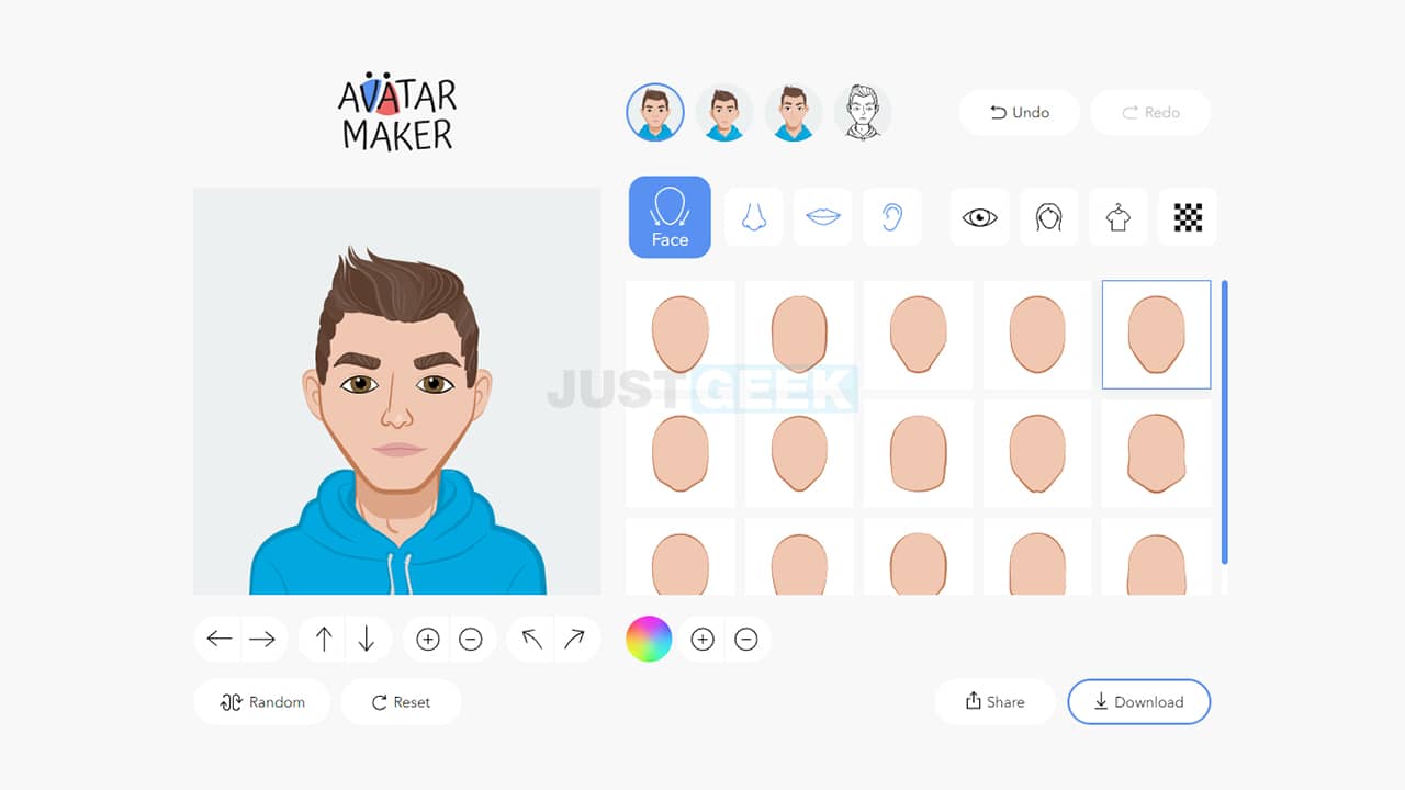 Créer un avatar gratuit avec Avatar Maker