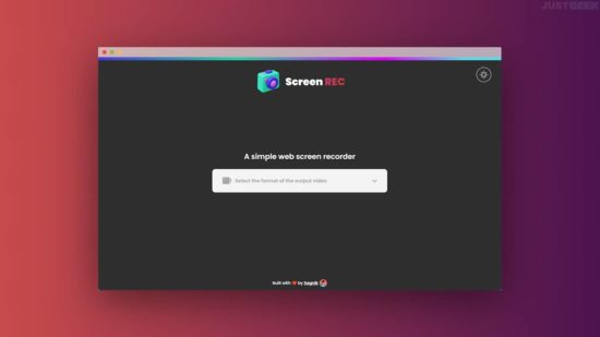 Enregistrer son écran PC avec ScreenRec