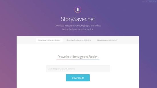 Télécharger une vidéo ou story Instagram avec StorySaver