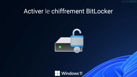 Activer le chiffrement BitLocker dans Windows 11