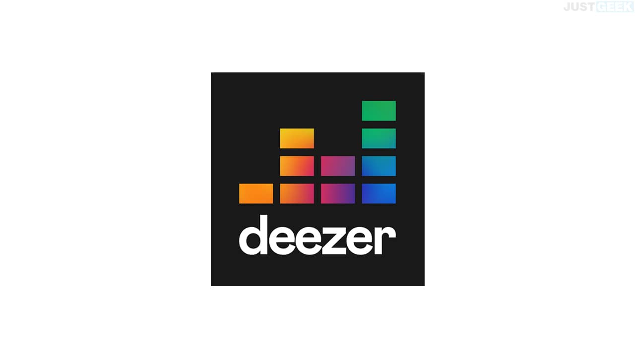 Deezer logo application