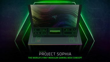 Razer Project Sophia : un bureau gamer futuriste
