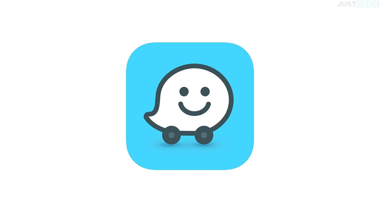 Waze logo application