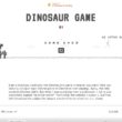 Dinosaur Game (Dino Game)