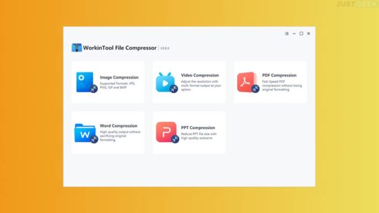 WorkinTool File Compressor : un compresseur de fichier gratuit