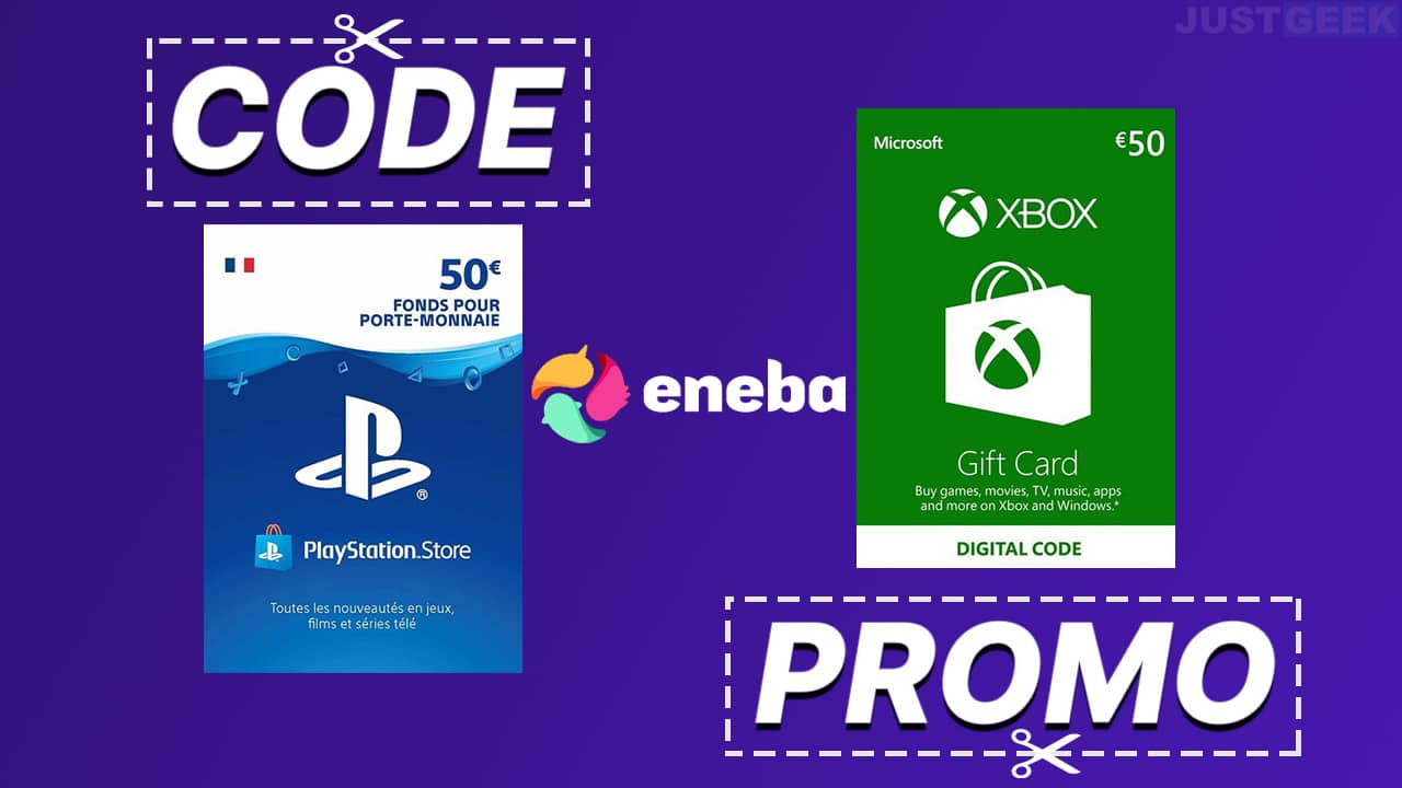 Cartes PSN et Xbox 50€ en promotion chez Eneba avec ce code promo
