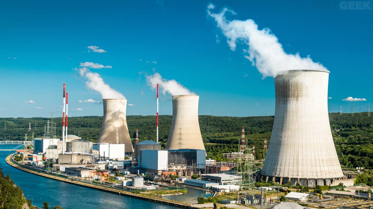 Tihange nuclear power plant in Belgium
