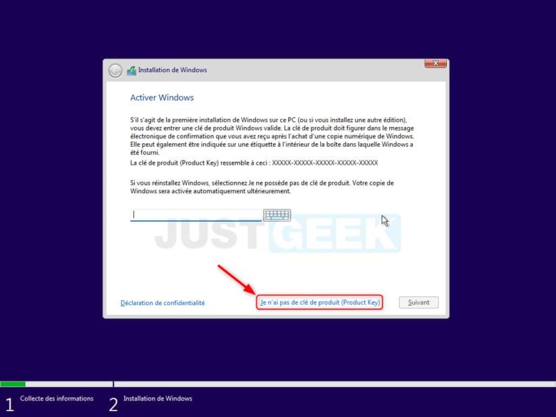 comment installer windows 11 sans connexion internet