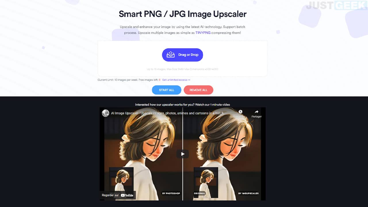 AI Image Upscaler : agrandir et améliorer la qualité d'une image
