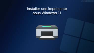 Installer une imprimante sous Windows 11