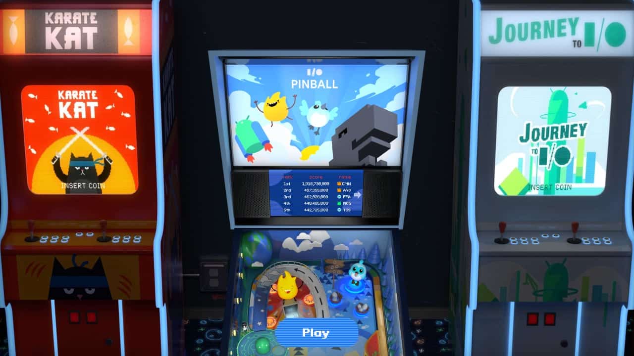 I/O Pinball free pinball game