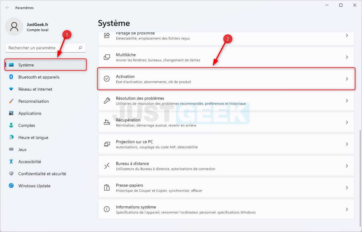 Comment passer de Windows 11 Famille à 11 Pro… avec une licence de