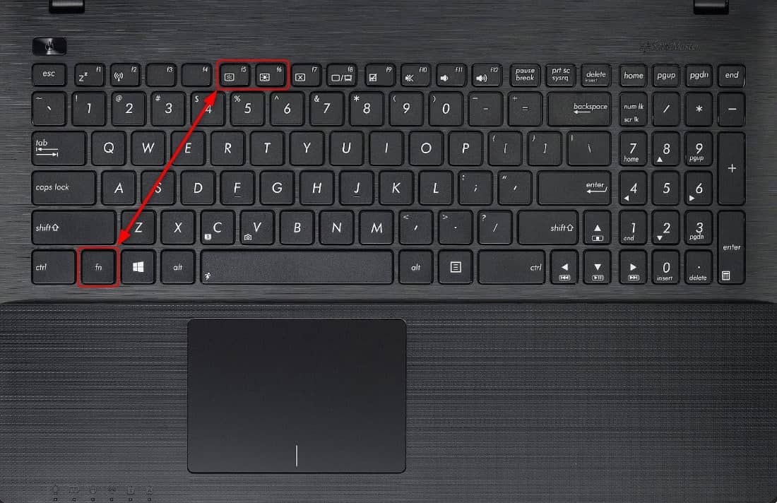 Raccourci clavier pour modifier la luminosité d'un écran PC