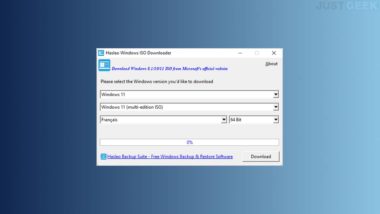 Télécharger ISO Windows 11/10 et 8.1