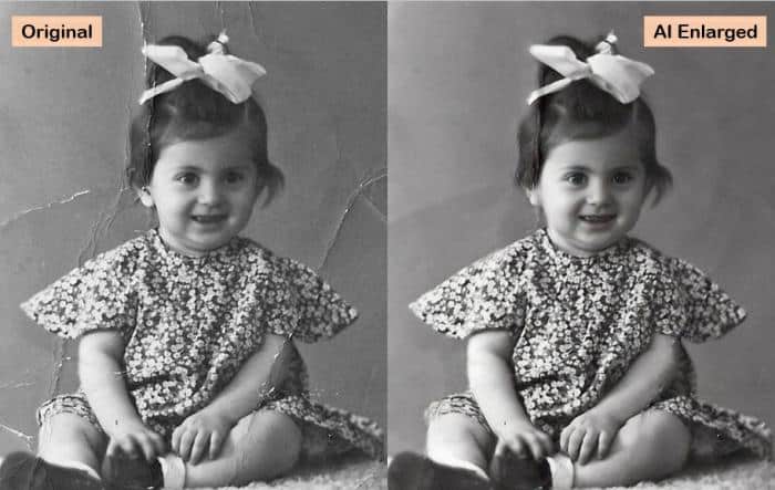 Restore an old photo with PhotoRestoration AI