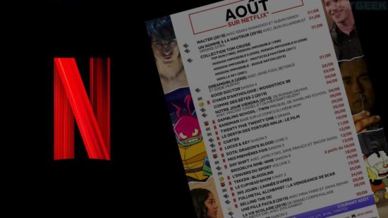 Netflix Août 2022