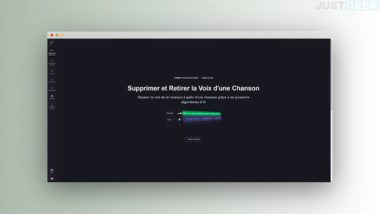 Supprimer la voix d'une chanson avec VocalRemover