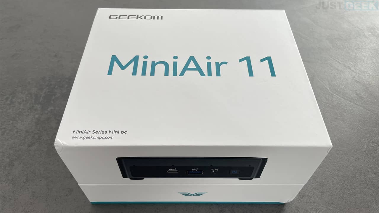 Packaging GEEKOM MiniAir 11