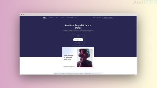 Améliorer la qualité de vos photos avec Zyro