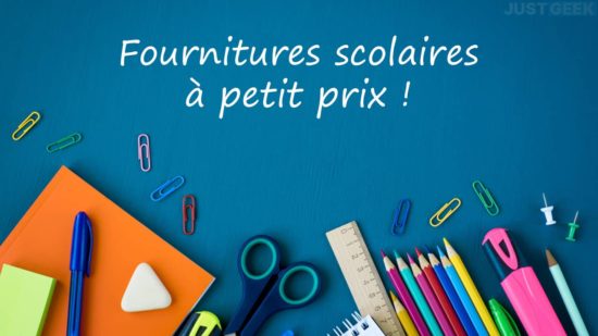 Fournitures scolaires à petit prix