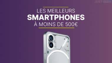 Les meilleurs smartphones à moins de 500 euros