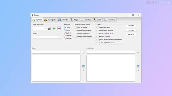 Toucan, un logiciel de sauvegarde gratuit pour Windows