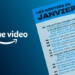 Programme Amazon Prime Video Janvier 2023