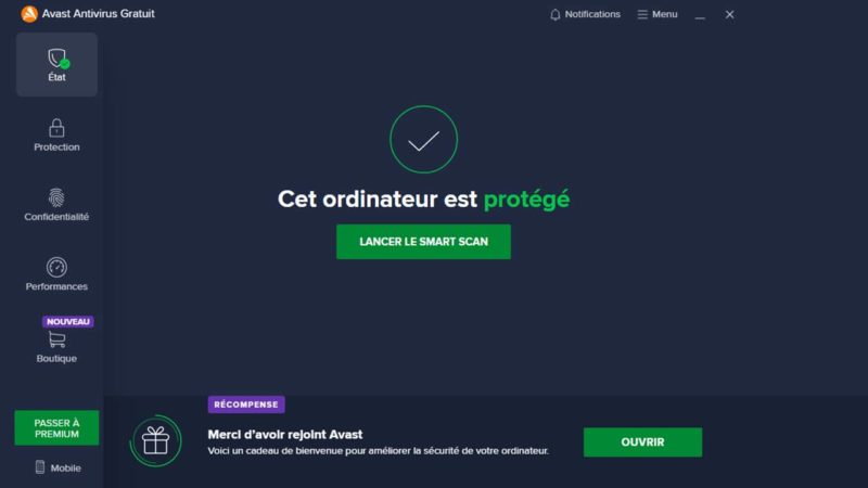 Avast Antivirus Gratuit