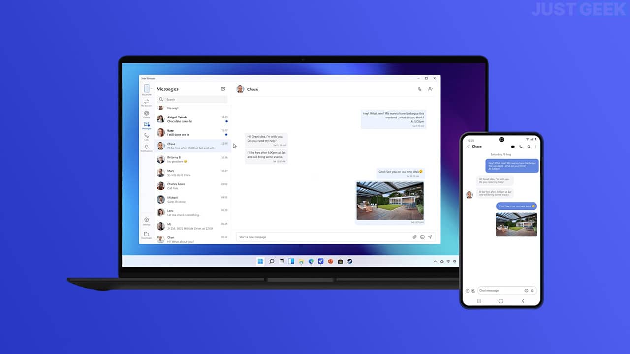 Il est désormais possible d'utiliser son smartphone depuis son PC avec  Intel Unison