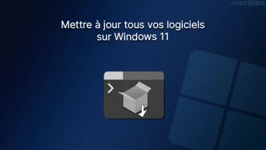 Mettre à jour tous ses logiciels en même temps sur Windows 11