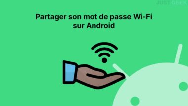 Partager son mot de passe Wi-Fi sur Android