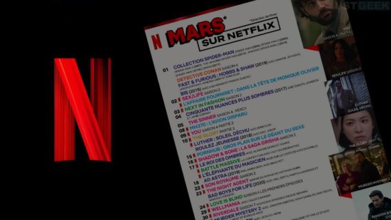 Netflix Mars 2023