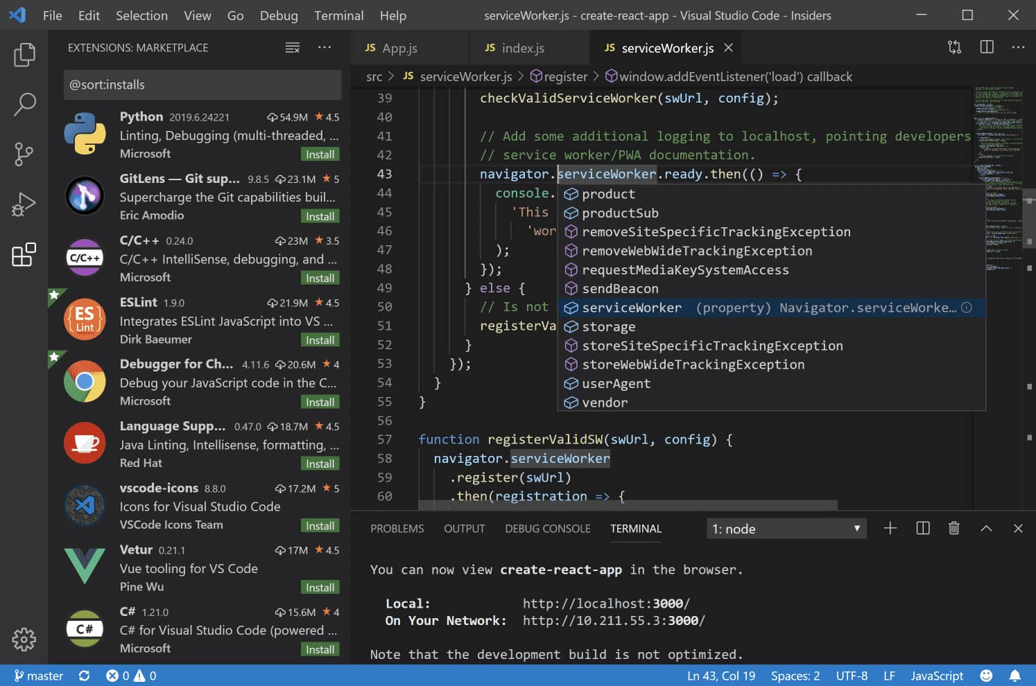 Visual Studio Code : Éditeur de code gratuit
