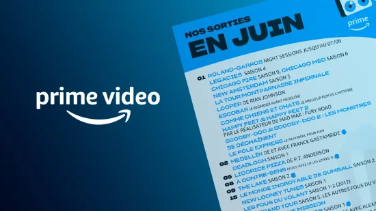 Amazon Prime Video Juin 2023