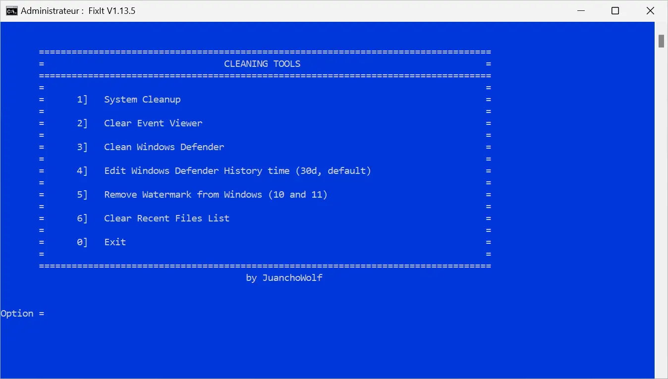 FixIt : outils de nettoyage pour Windows 11 et 10
