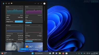 Comment ajouter les widgets CPU, GPU, RAM et réseau sur Windows 11