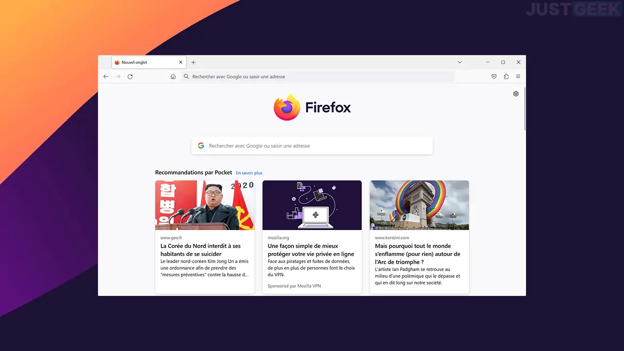 Comment désactiver les recommandations par Pocket sur Firefox
